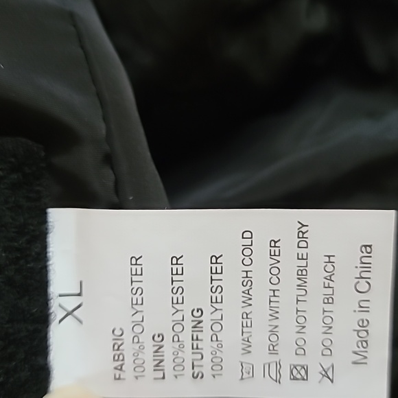 Fragralley Dog Purple Plaid Reversible Fall Winter Coat with Harness Hole, XL - Picture 7 of 9